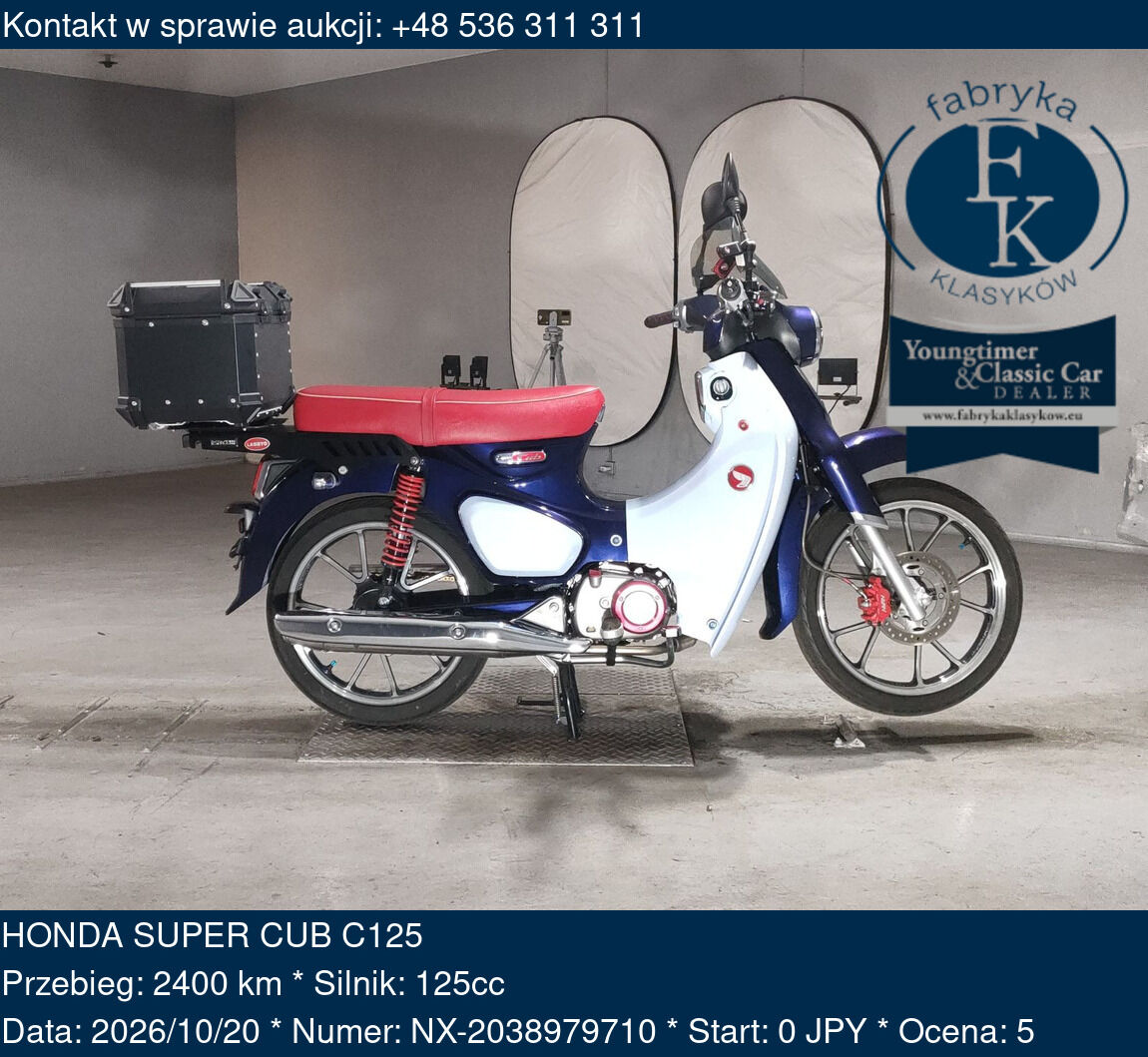 HONDA SUPER CUB C125  - zdjęcie 2