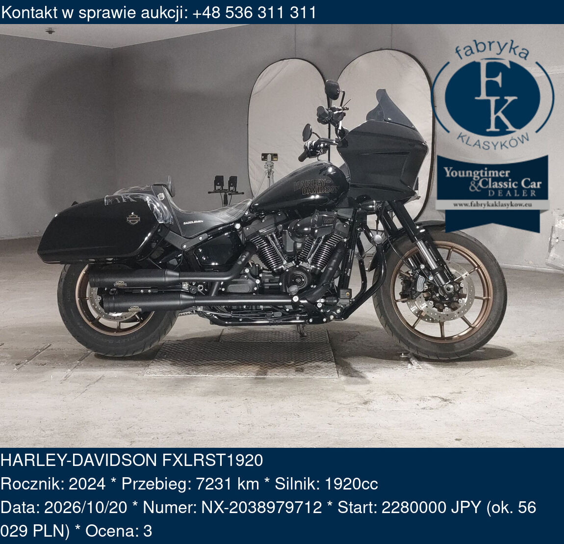 HARLEY-DAVIDSON FXLRST1920 2024 - zdjęcie 2