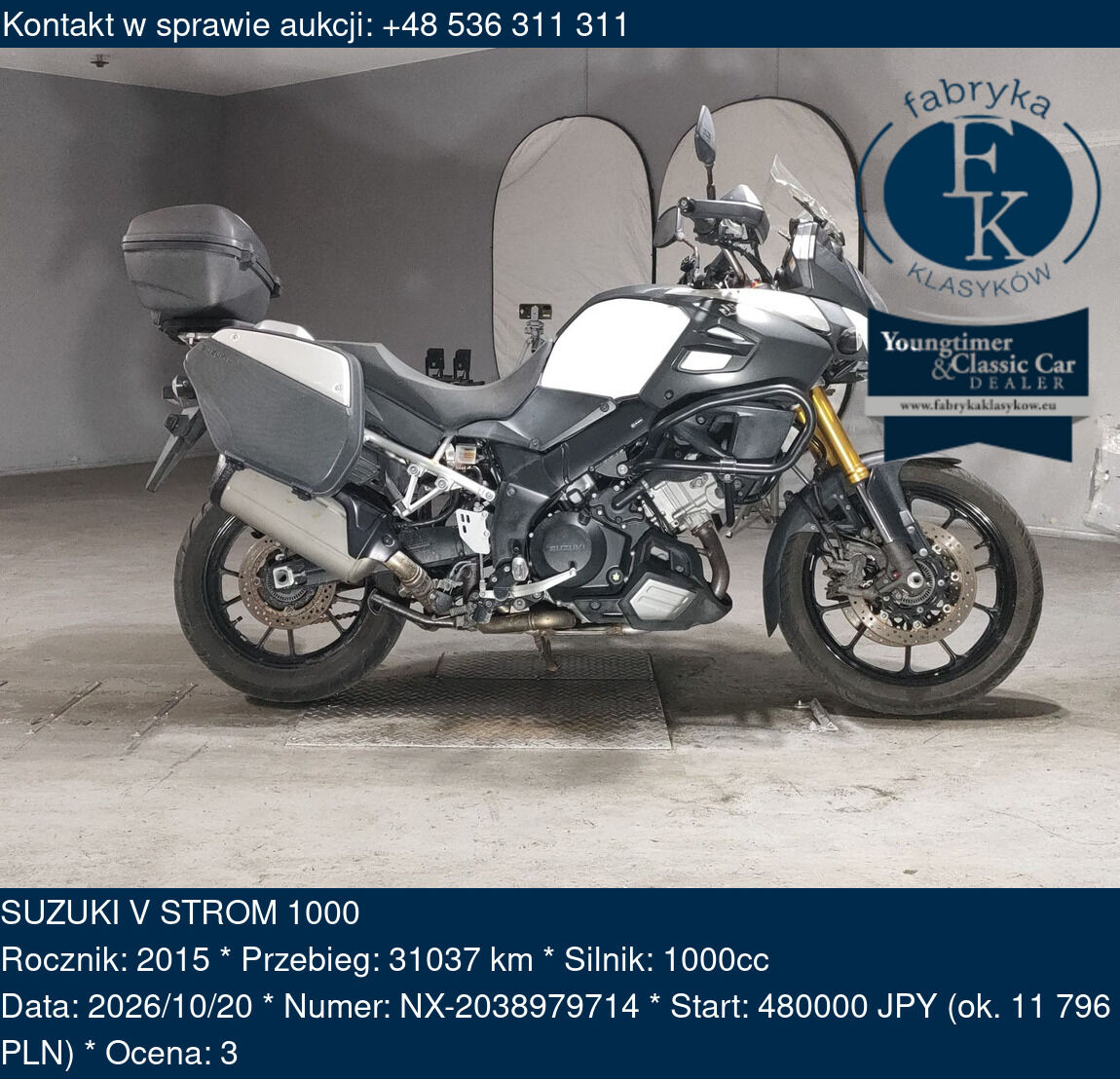 SUZUKI V STROM 1000 2015 - zdjęcie 2