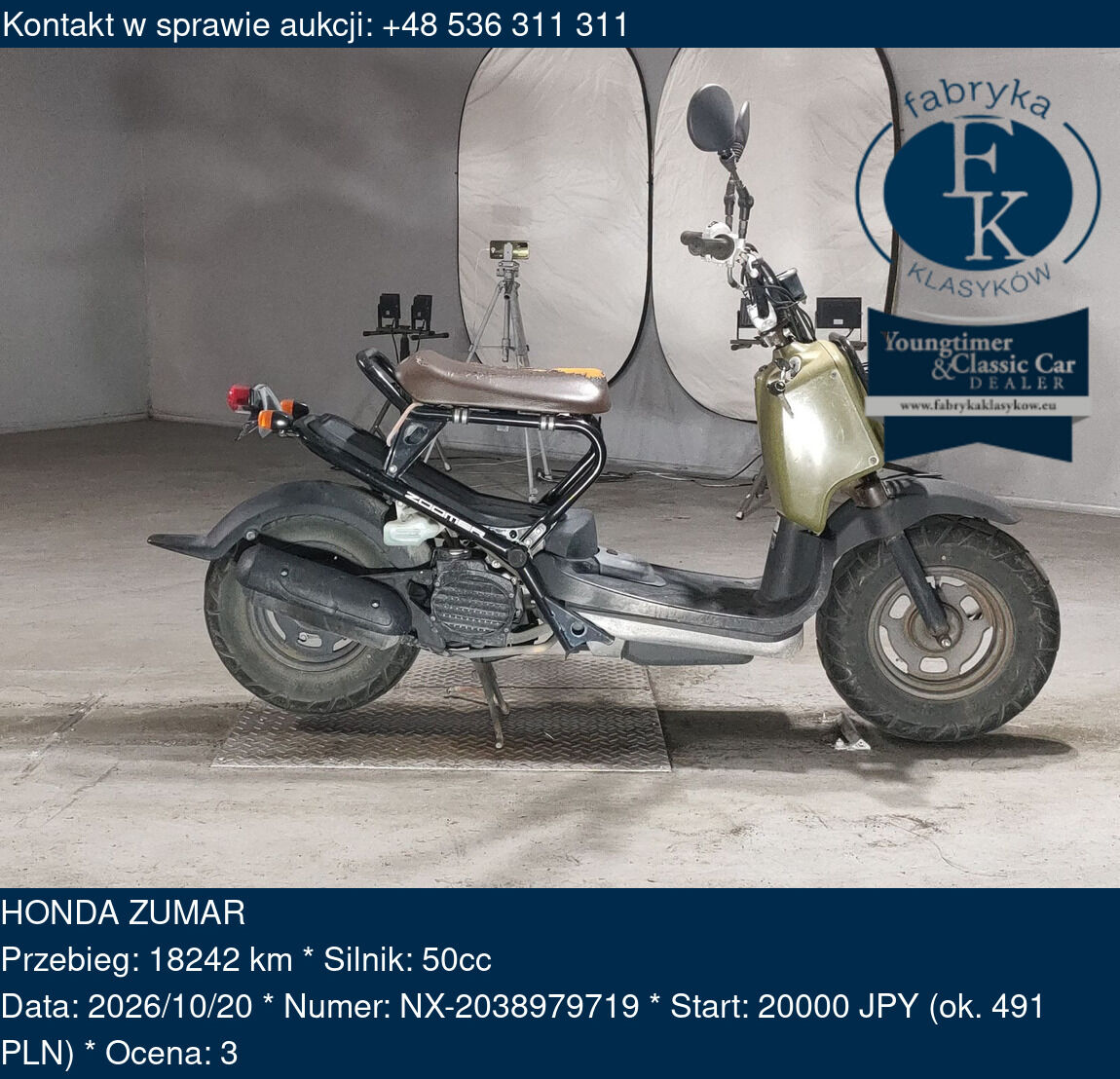 HONDA ZUMAR  - zdjęcie 2