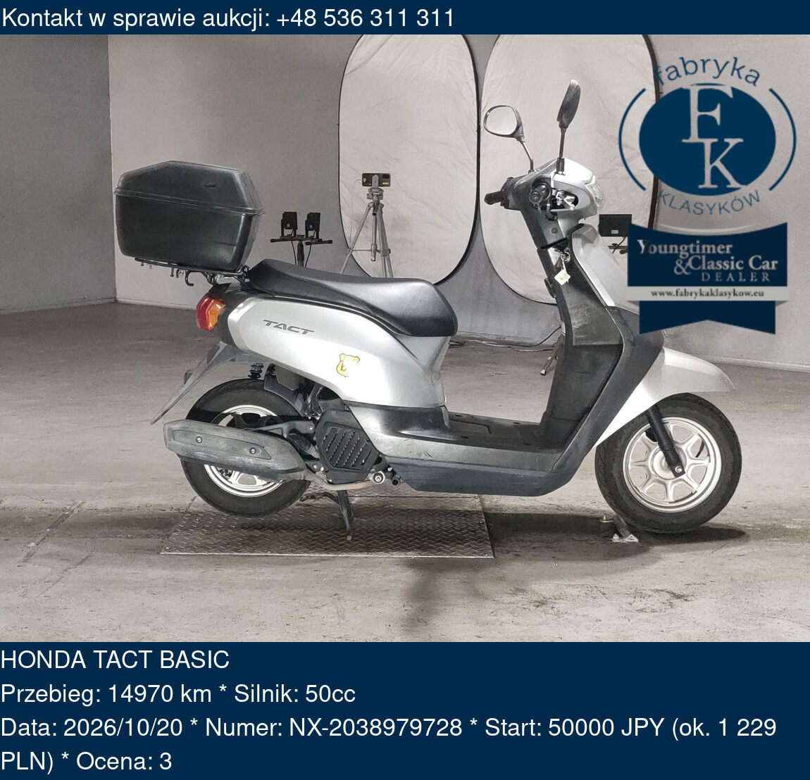 HONDA TACT BASIC  - zdjęcie 2