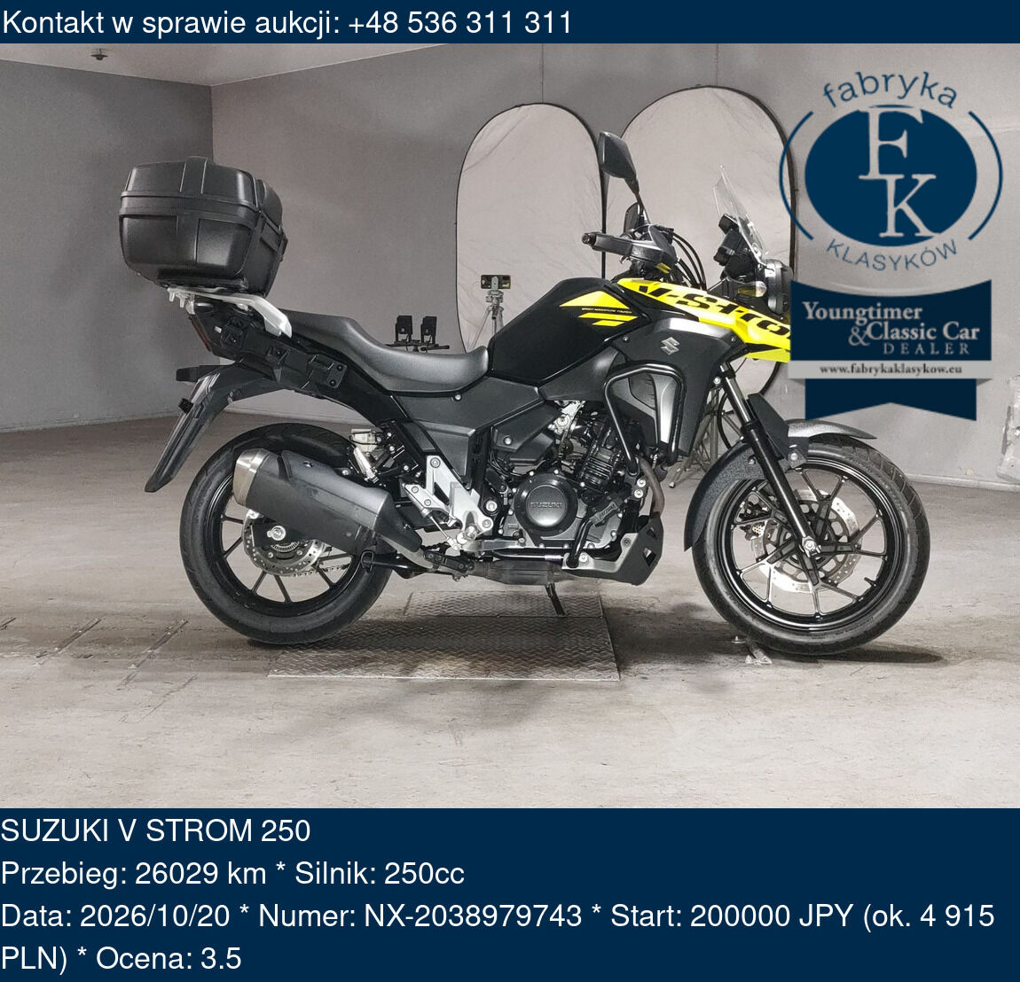 SUZUKI V STROM 250  - zdjęcie 2