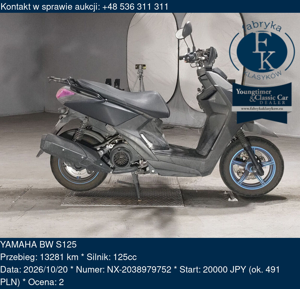 YAMAHA BW S125  - zdjęcie 2