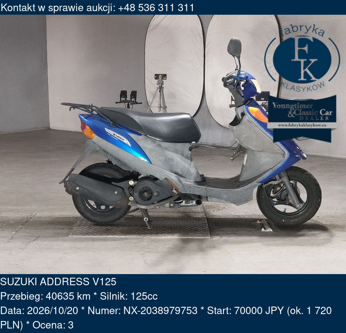 SUZUKI ADDRESS V125  - zdjęcie 2