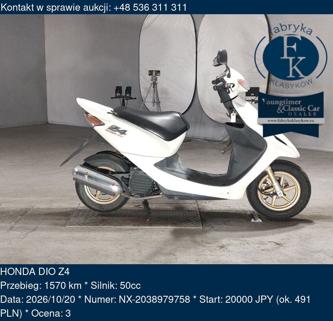 HONDA DIO Z4  - zdjęcie 2