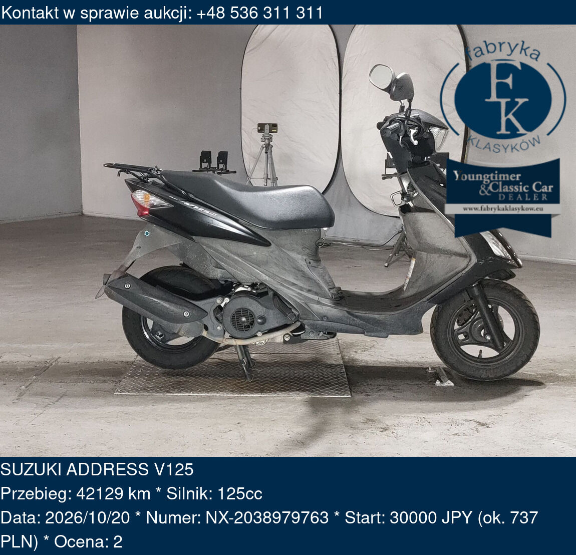 SUZUKI ADDRESS V125  - zdjęcie 2
