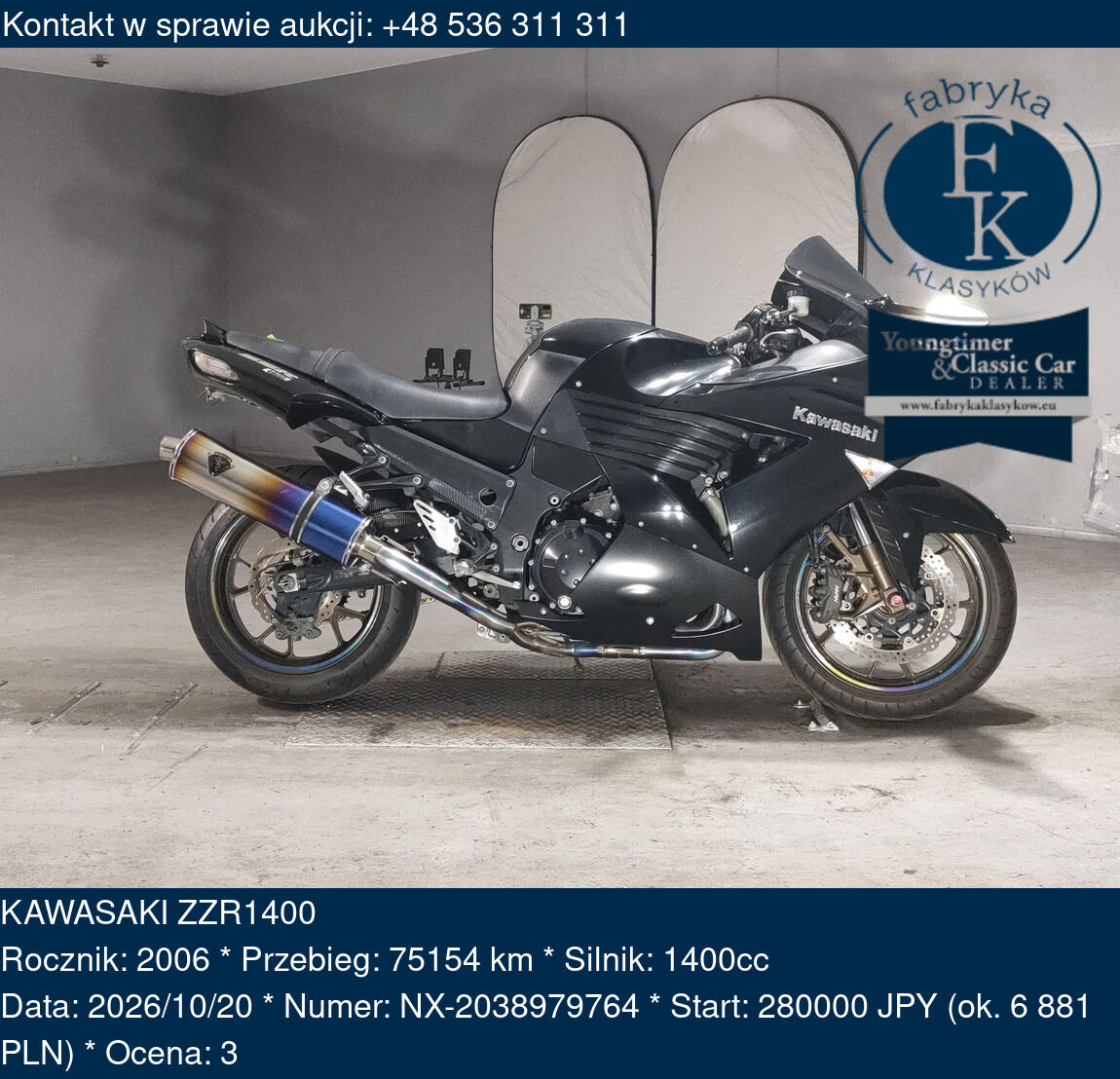 KAWASAKI ZZR1400 2006 - zdjęcie 2