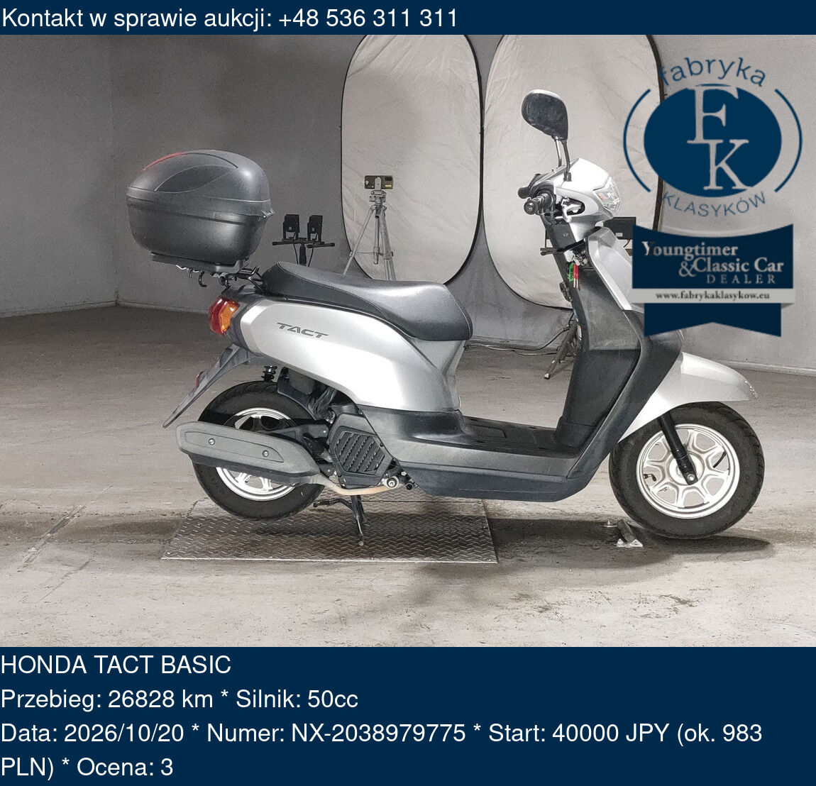 HONDA TACT BASIC  - zdjęcie 2