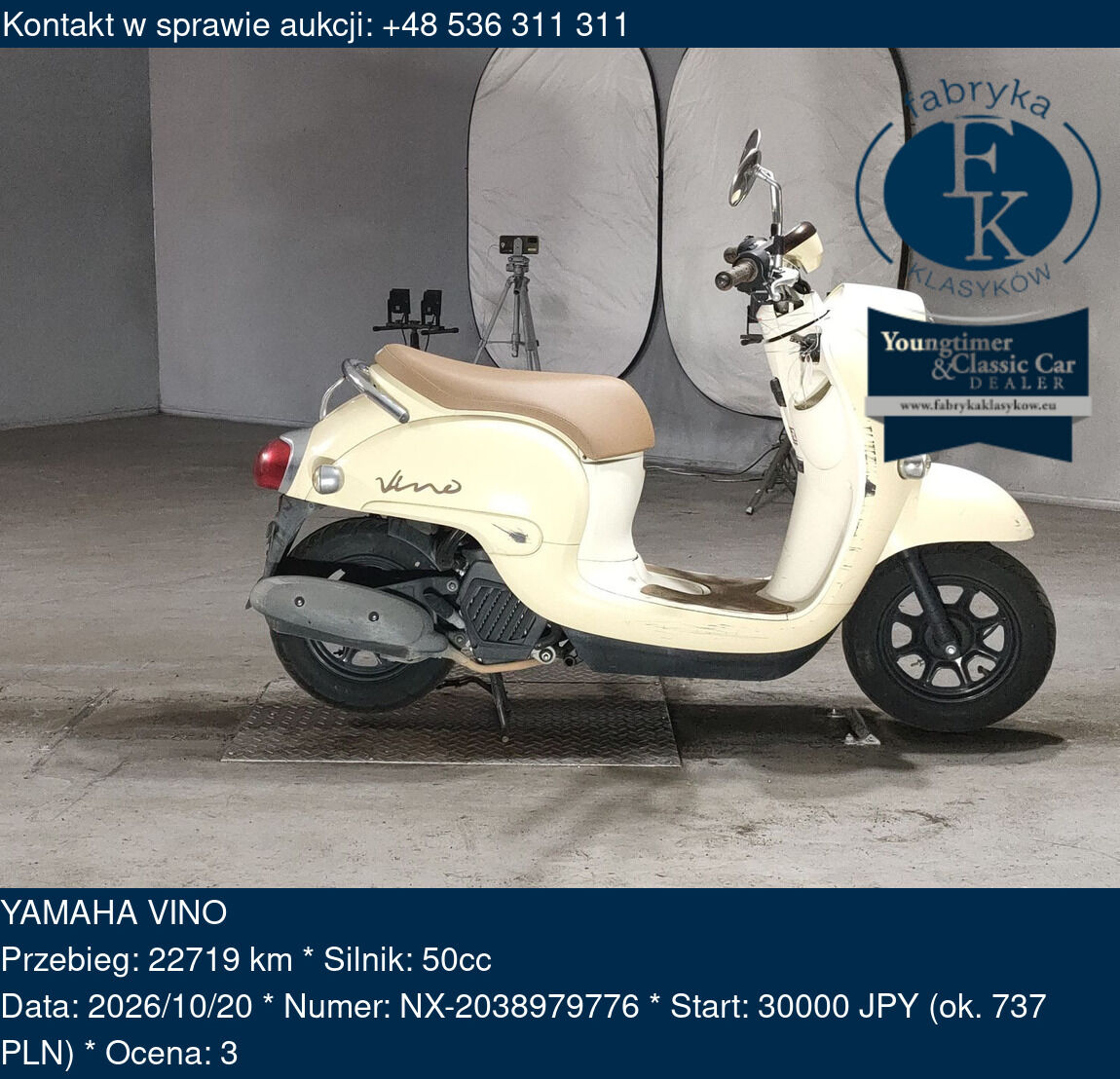 YAMAHA VINO  - zdjęcie 2