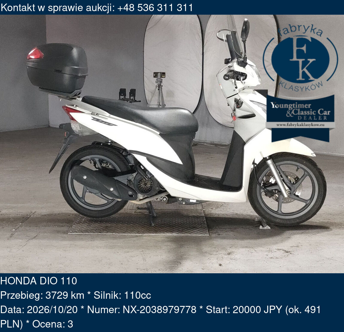 HONDA DIO 110  - zdjęcie 2