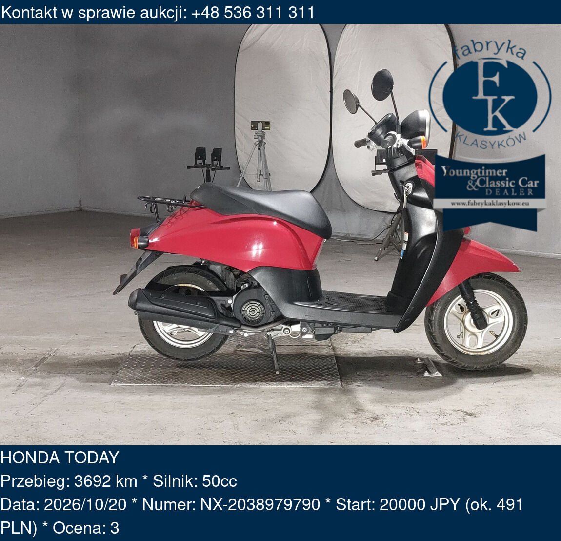 HONDA TODAY  - zdjęcie 2