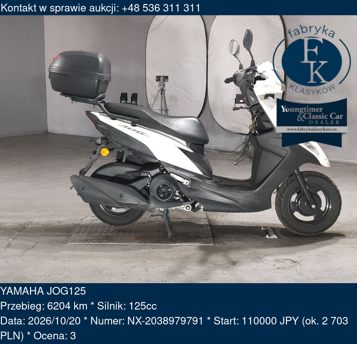 YAMAHA JOG125  - zdjęcie 2