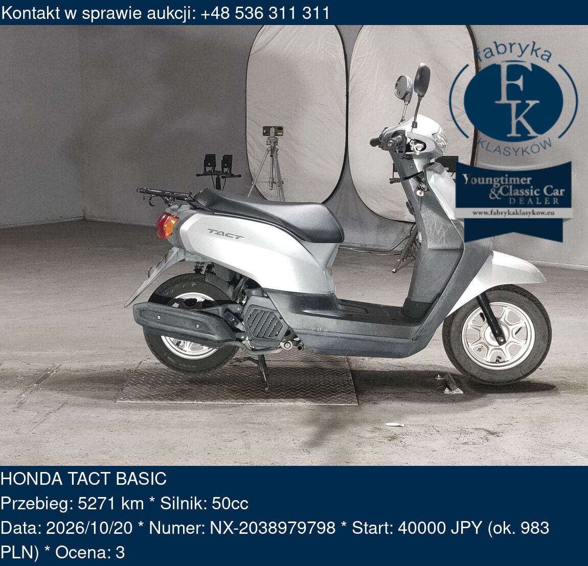 HONDA TACT BASIC  - zdjęcie 2