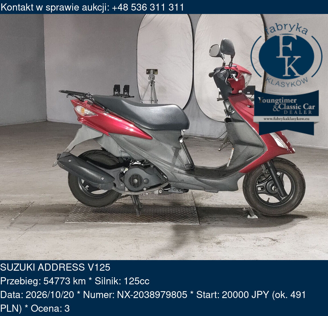 SUZUKI ADDRESS V125  - zdjęcie 2
