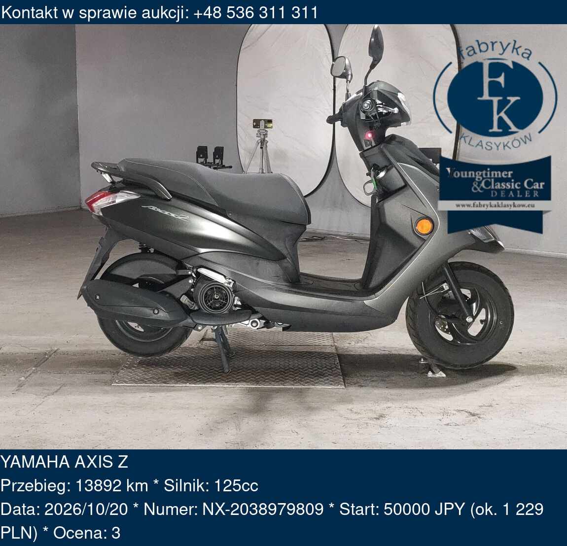 YAMAHA AXIS Z - zdjęcie 2