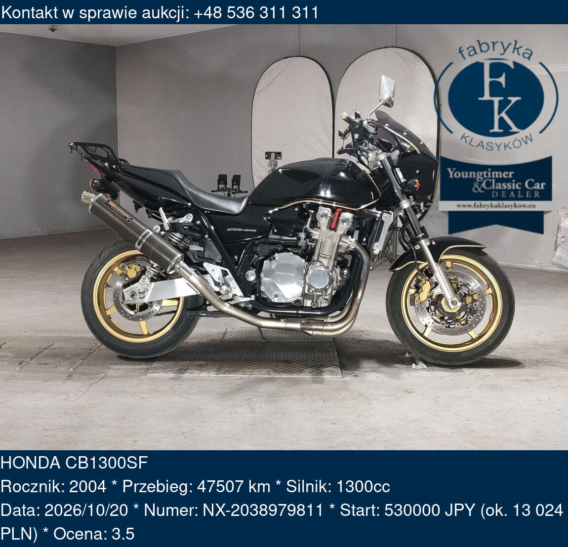 HONDA CB1300SF 2004 - zdjęcie 2