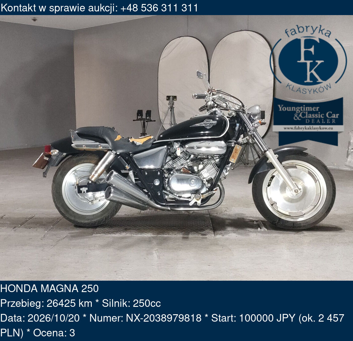 HONDA MAGNA 250  - zdjęcie 2