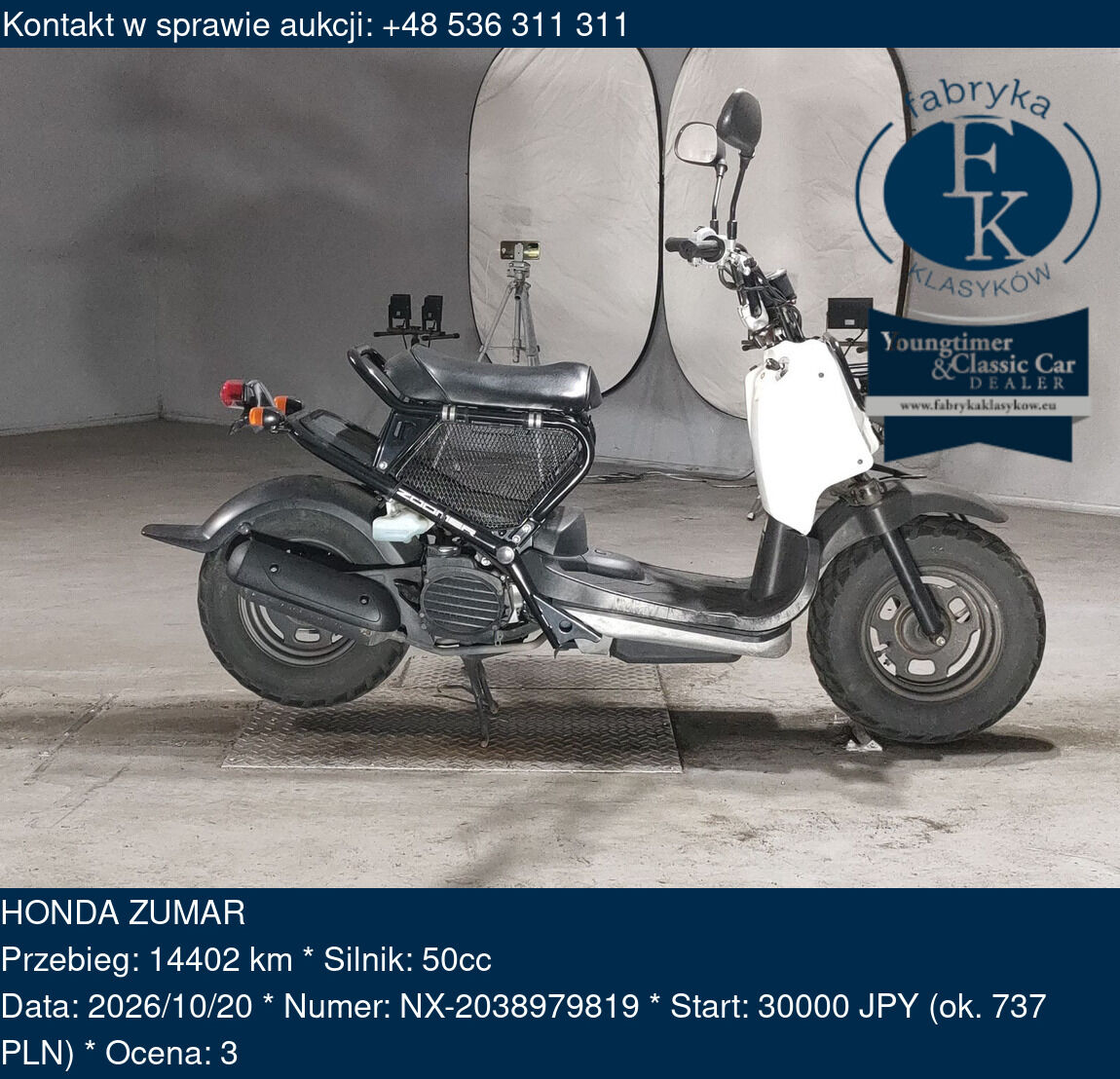 HONDA ZUMAR - zdjęcie 2