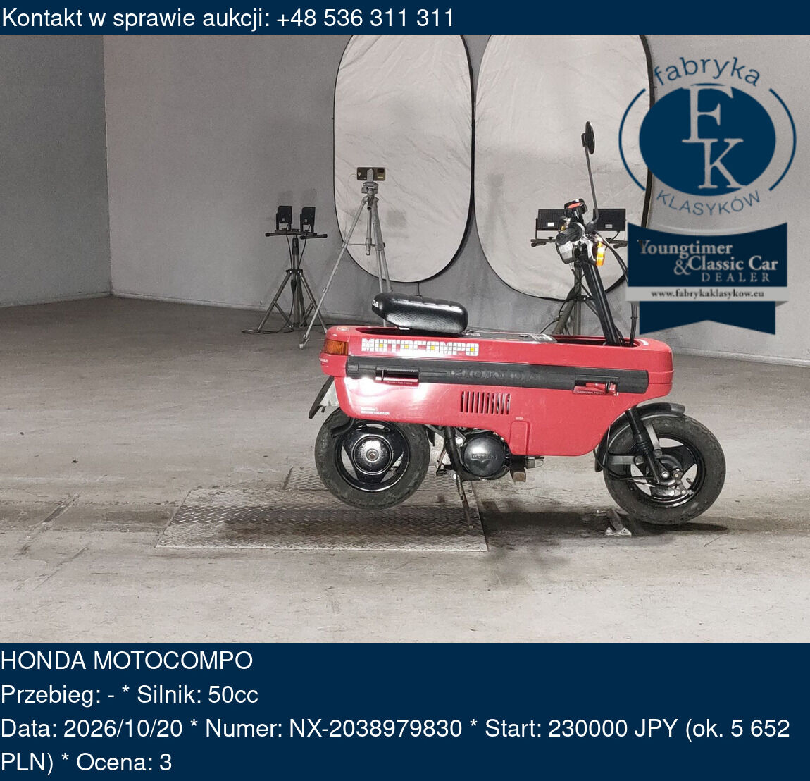 HONDA MOTOCOMPO  - zdjęcie 2