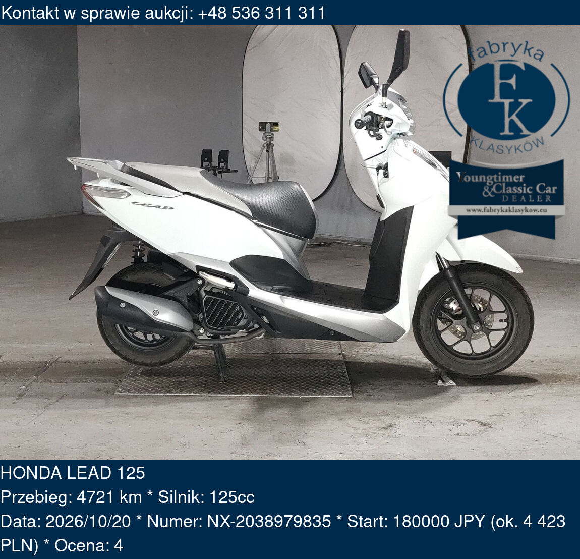 HONDA LEAD 125  - zdjęcie 2