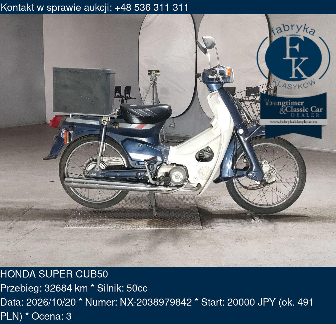 HONDA SUPER CUB50  - zdjęcie 2