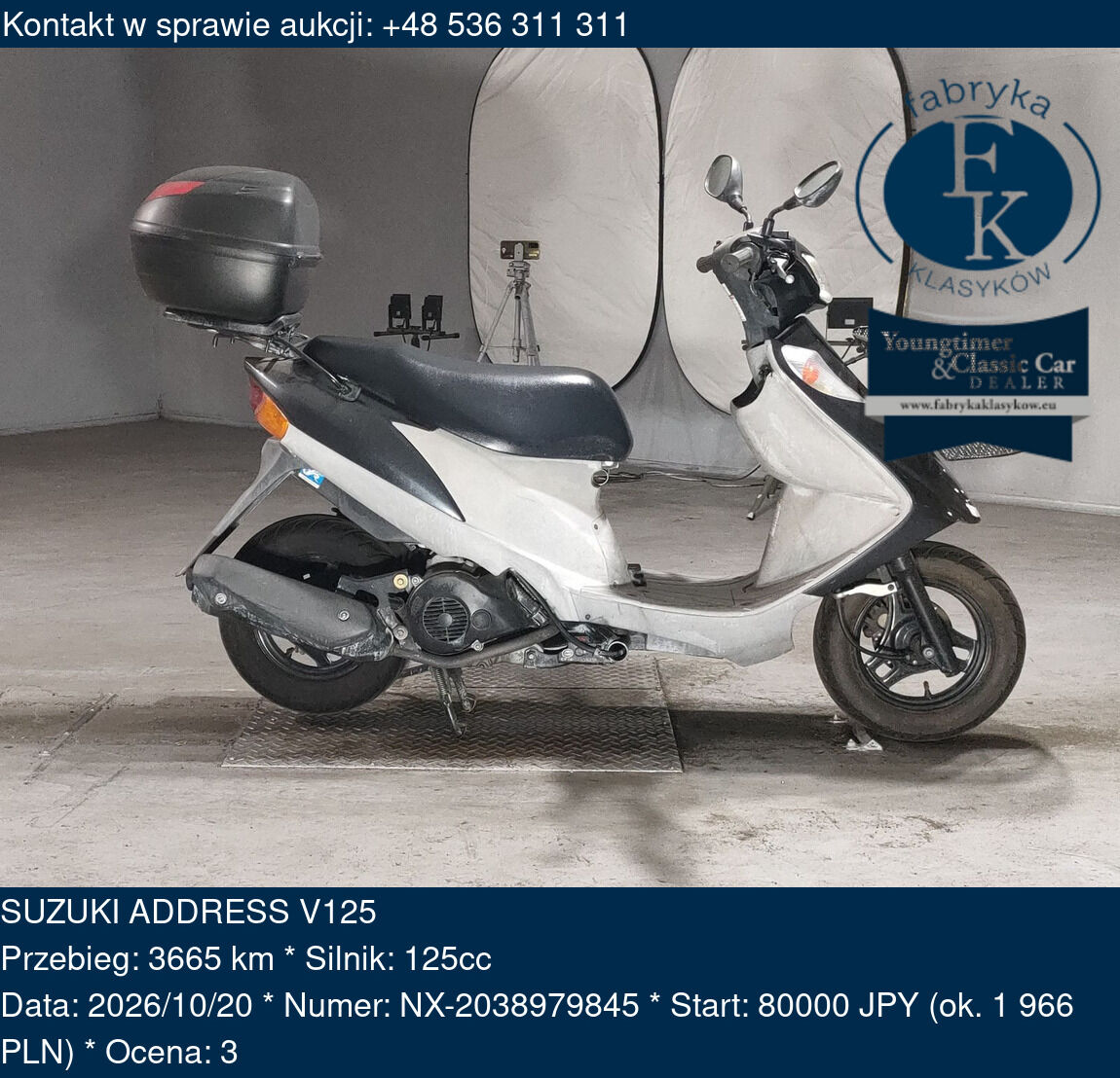 SUZUKI ADDRESS V125  - zdjęcie 2