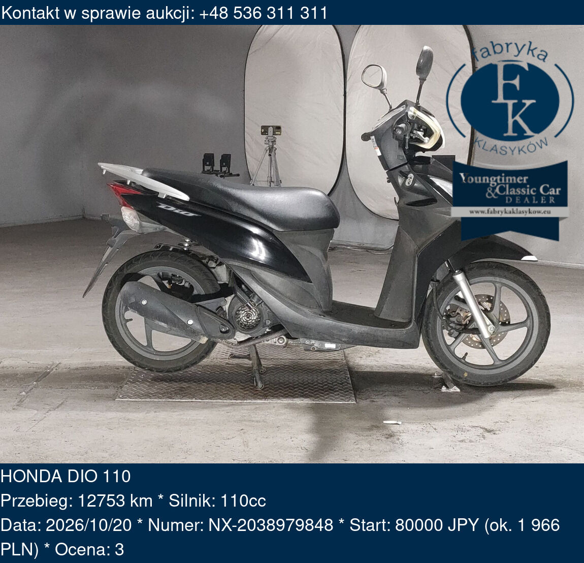 HONDA DIO 110  - zdjęcie 2