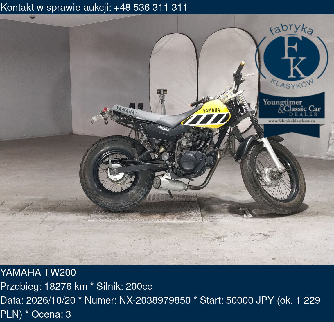 YAMAHA TW200  - zdjęcie 2