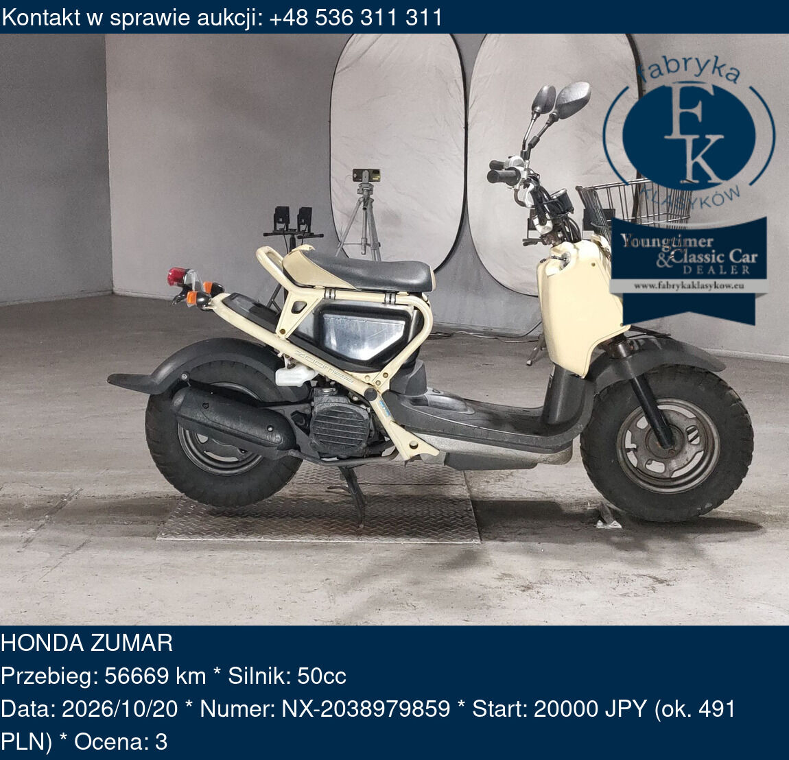 HONDA ZUMAR  - zdjęcie 2