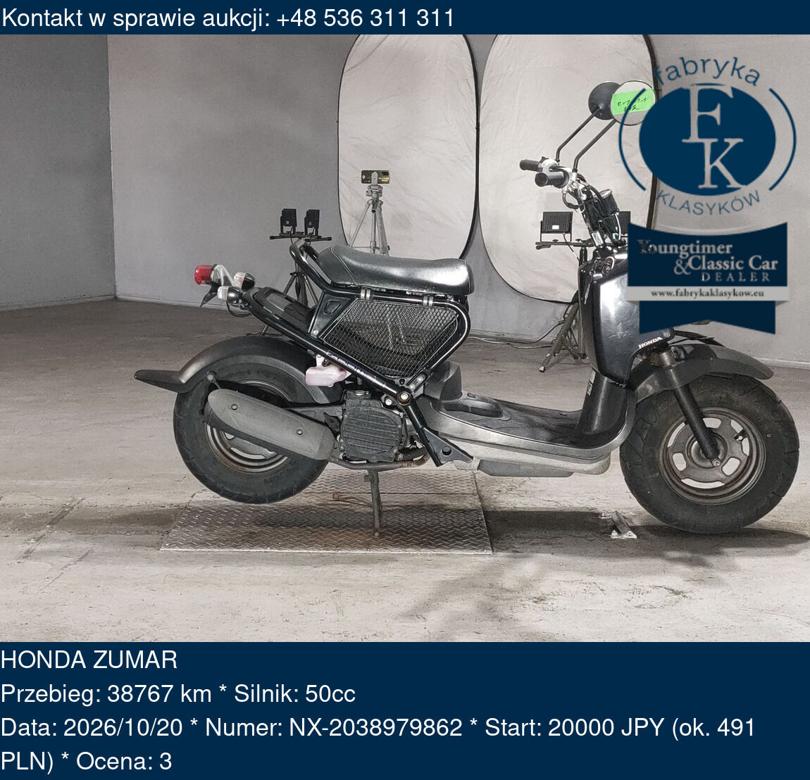 HONDA ZUMAR  - zdjęcie 2