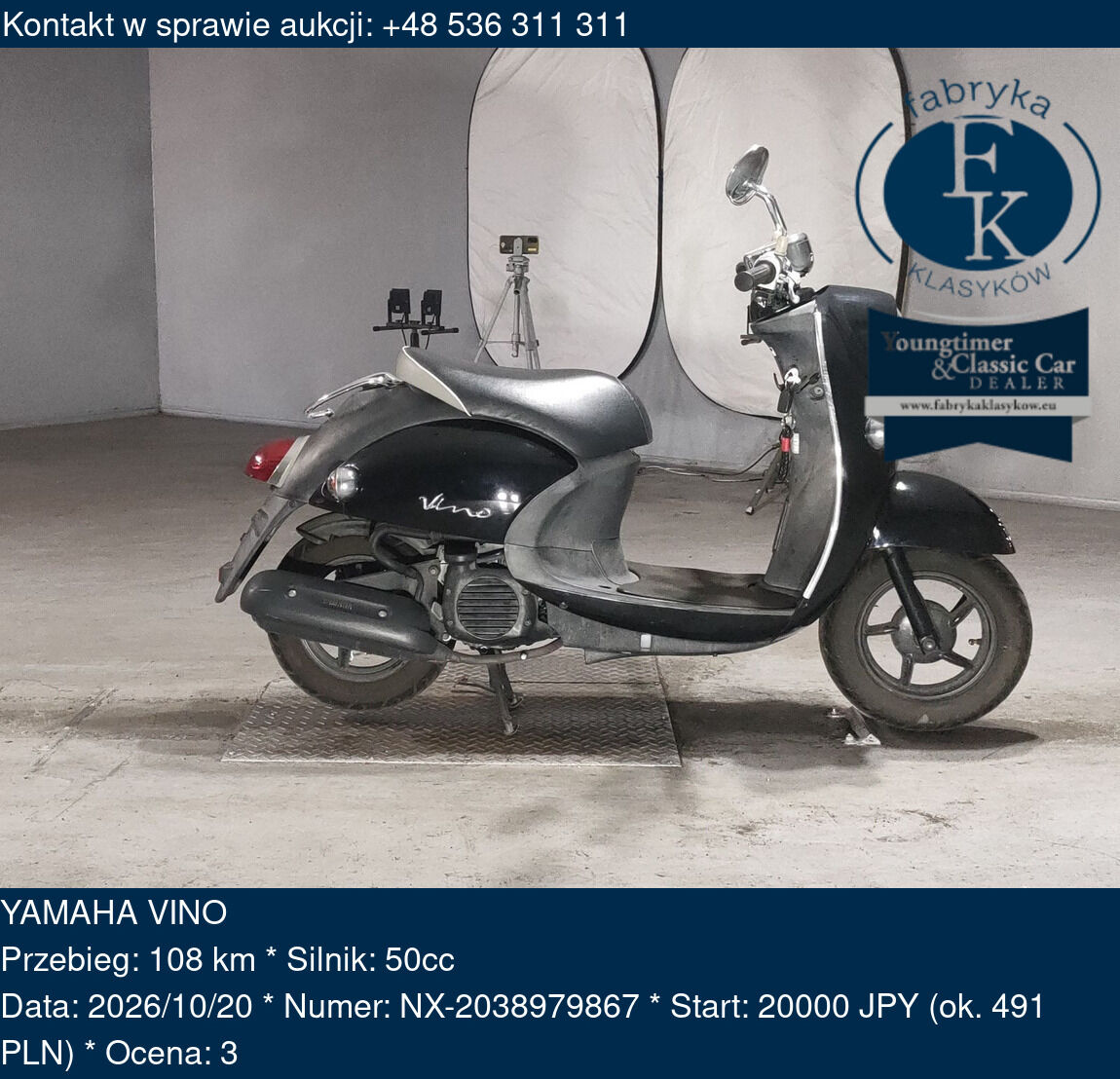 YAMAHA VINO  - zdjęcie 2