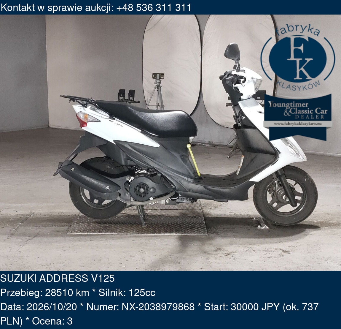 SUZUKI ADDRESS V125  - zdjęcie 2