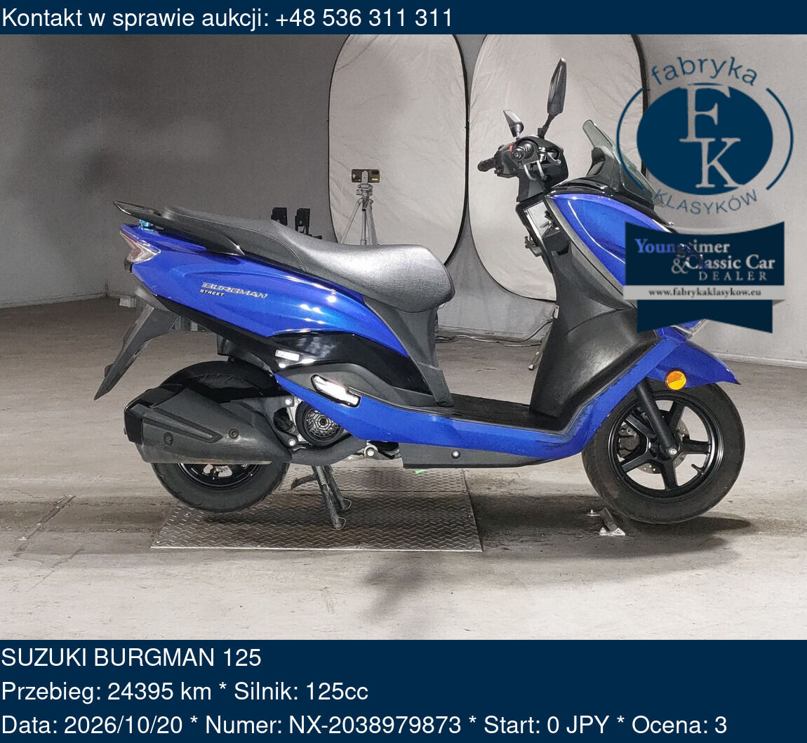 SUZUKI BURGMAN 125  - zdjęcie 2
