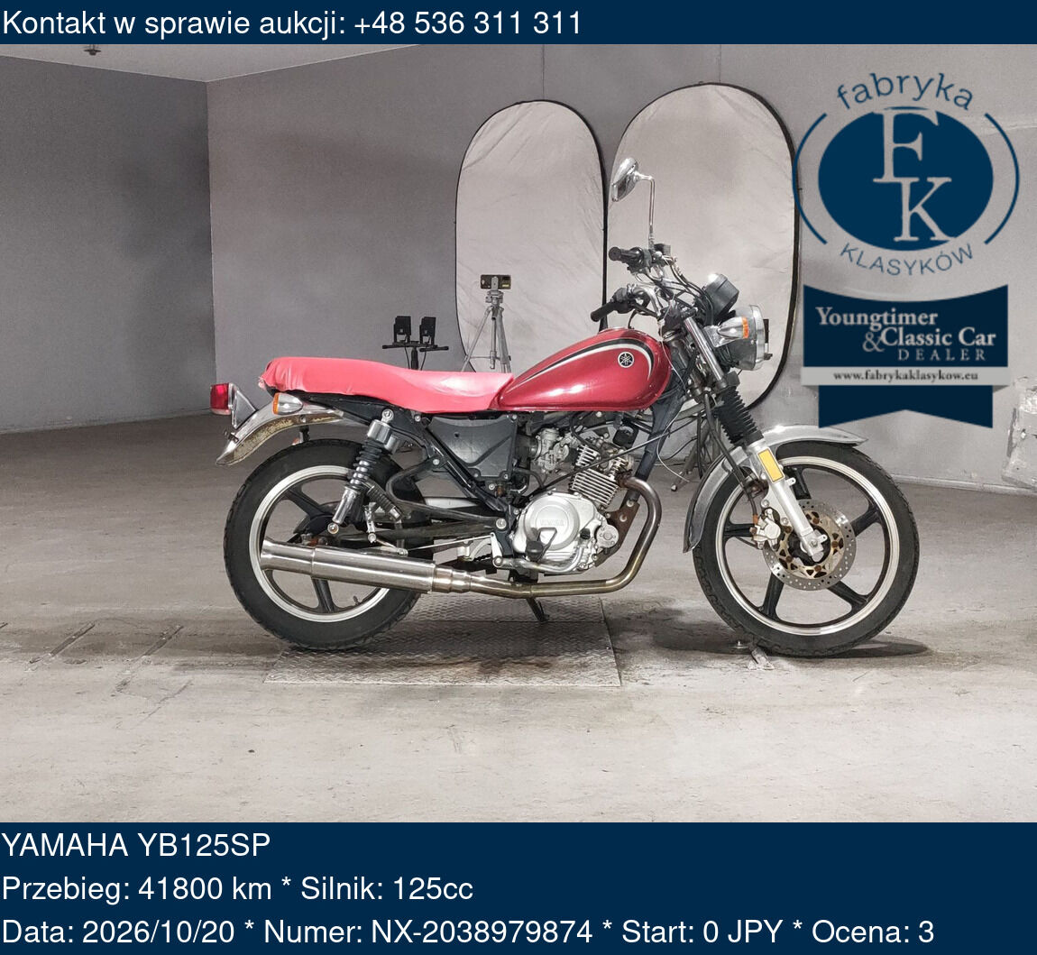 YAMAHA YB125SP  - zdjęcie 2