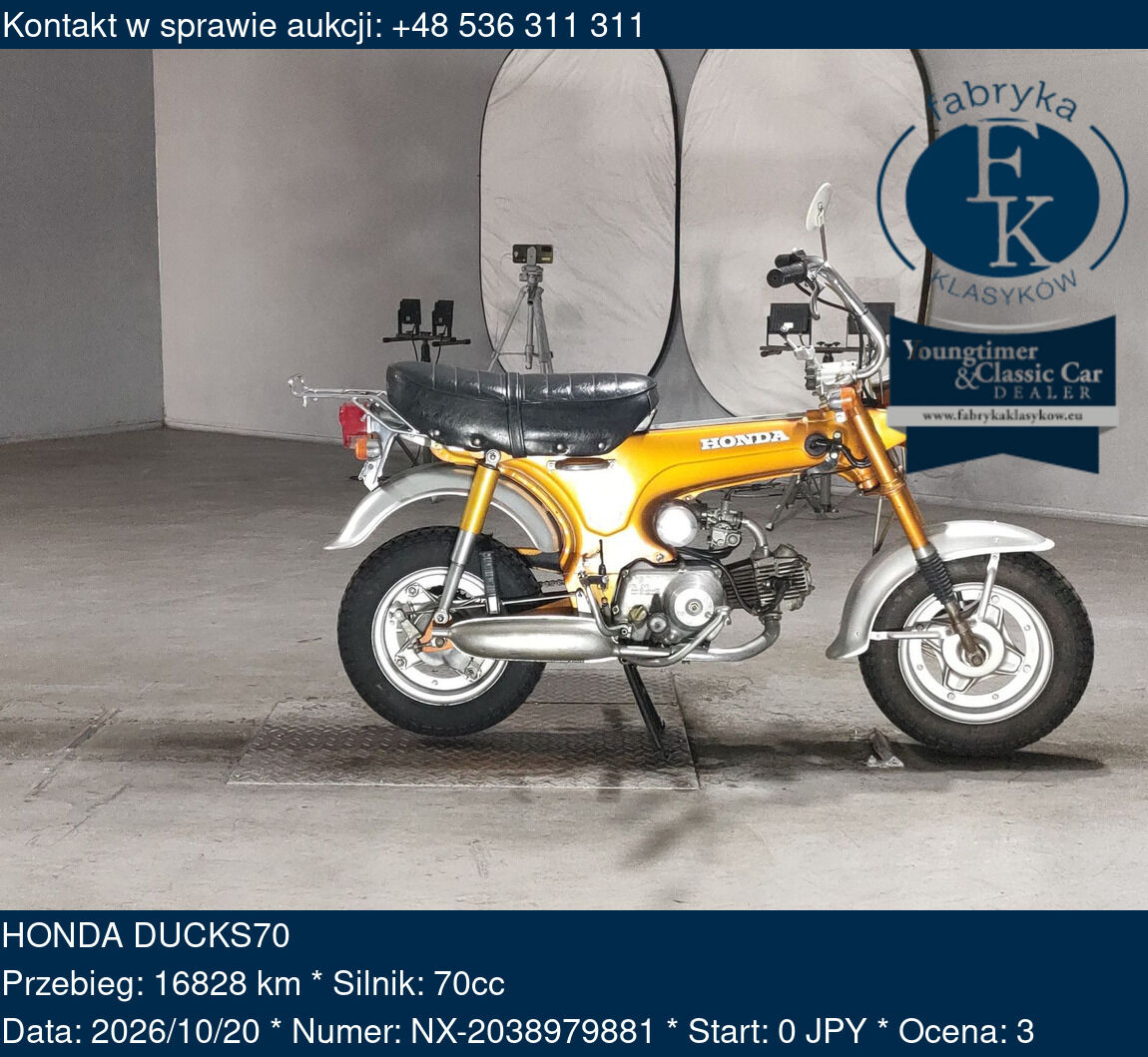 HONDA DUCKS70  - zdjęcie 2