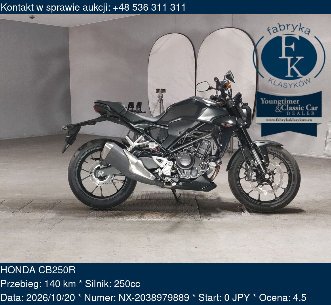 HONDA CB250R  - zdjęcie 2