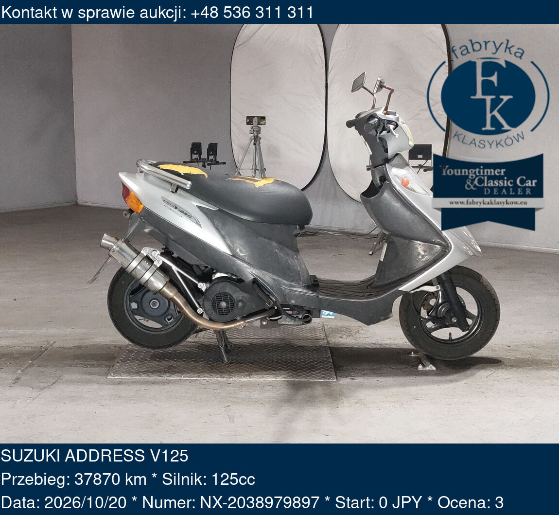 SUZUKI ADDRESS V125  - zdjęcie 2
