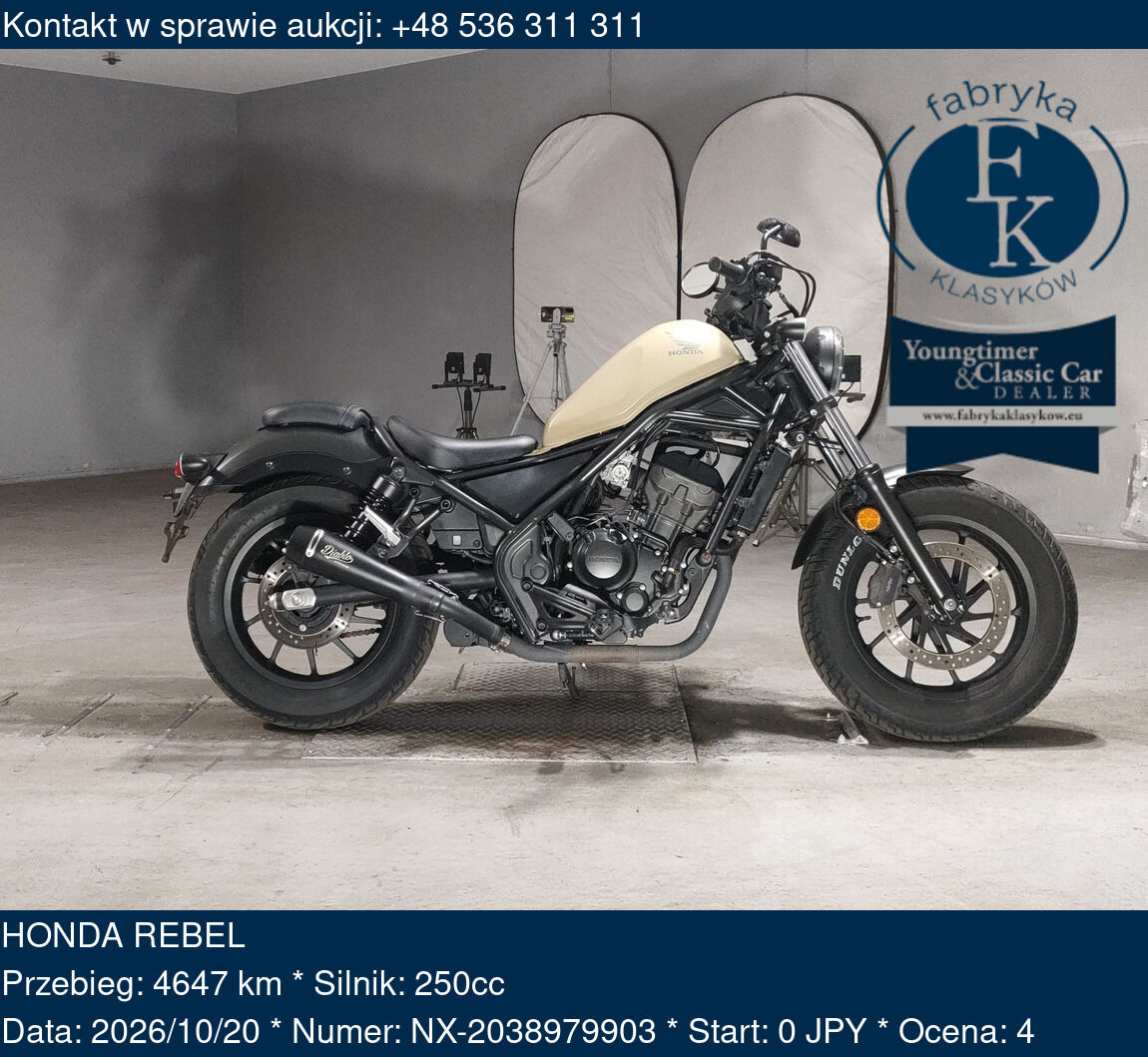 HONDA REBEL  - zdjęcie 2