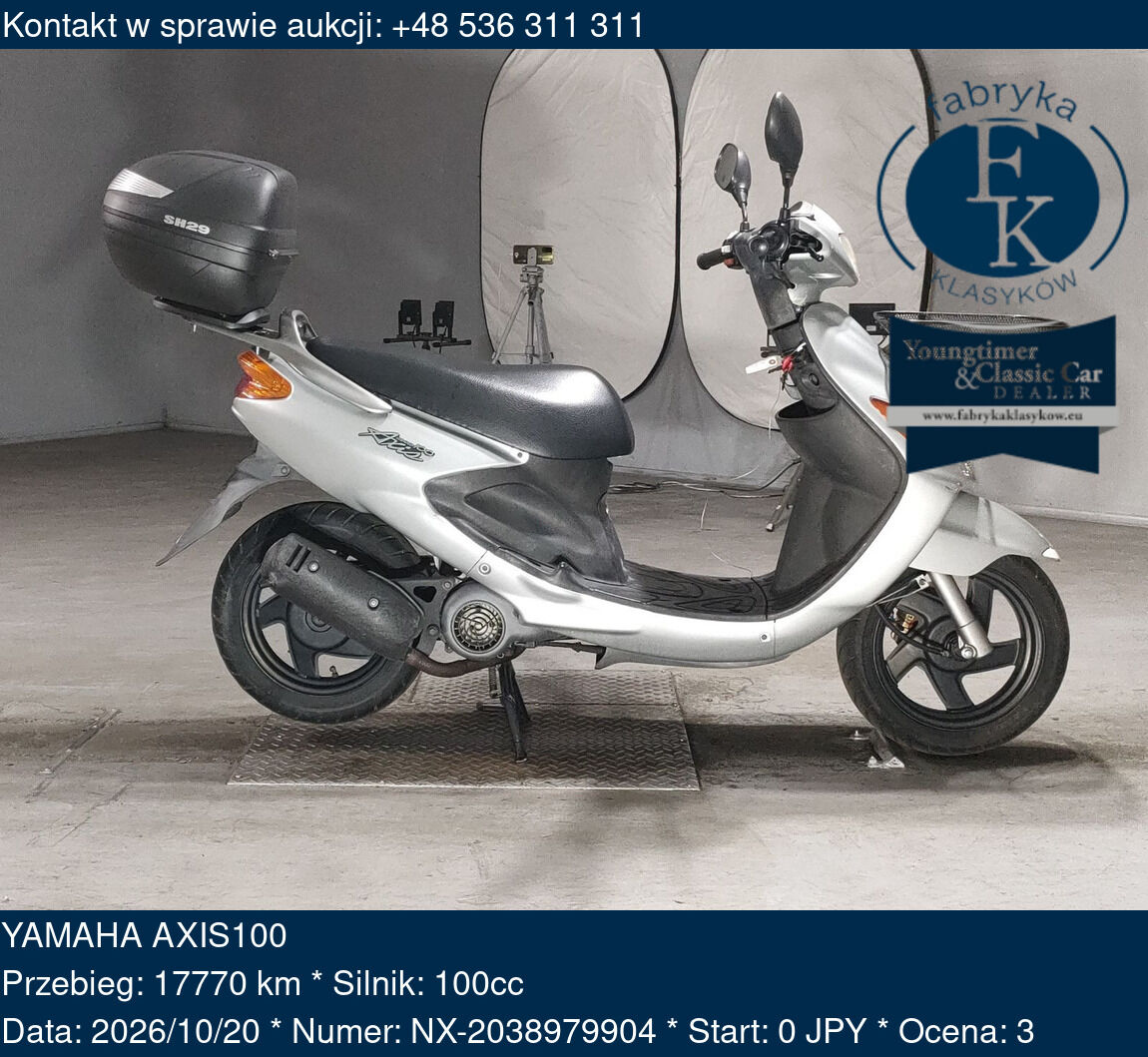 YAMAHA AXIS100  - zdjęcie 2