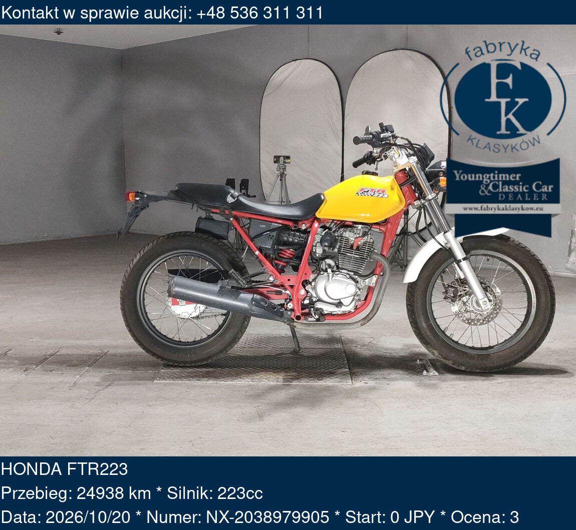HONDA FTR223  - zdjęcie 2