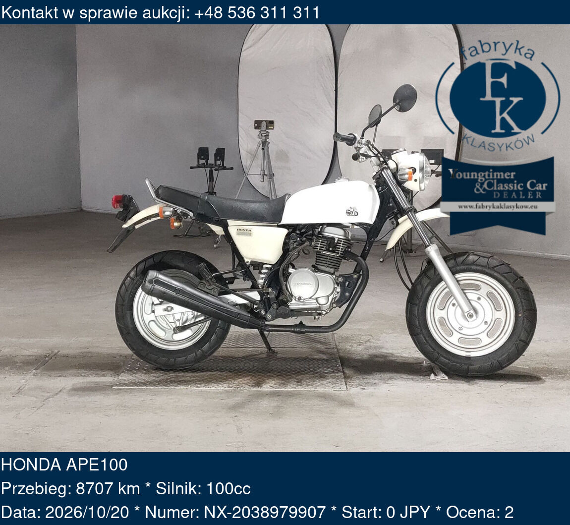 HONDA APE100  - zdjęcie 2