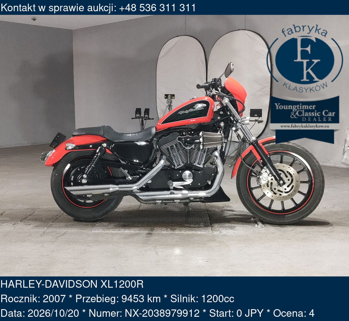 HARLEY-DAVIDSON XL1200R 2007 - zdjęcie 2