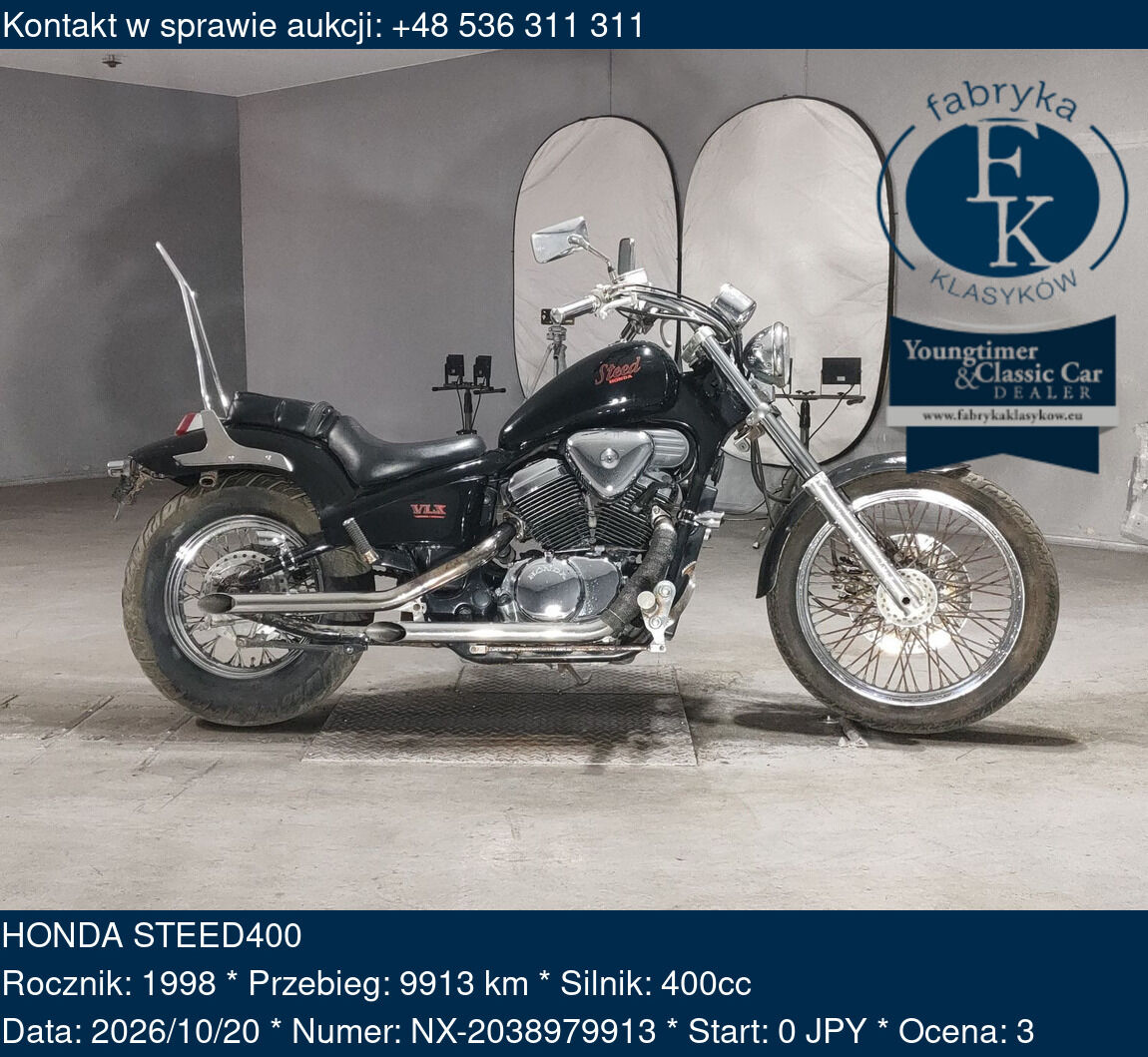 HONDA STEED400 1998 - zdjęcie 2