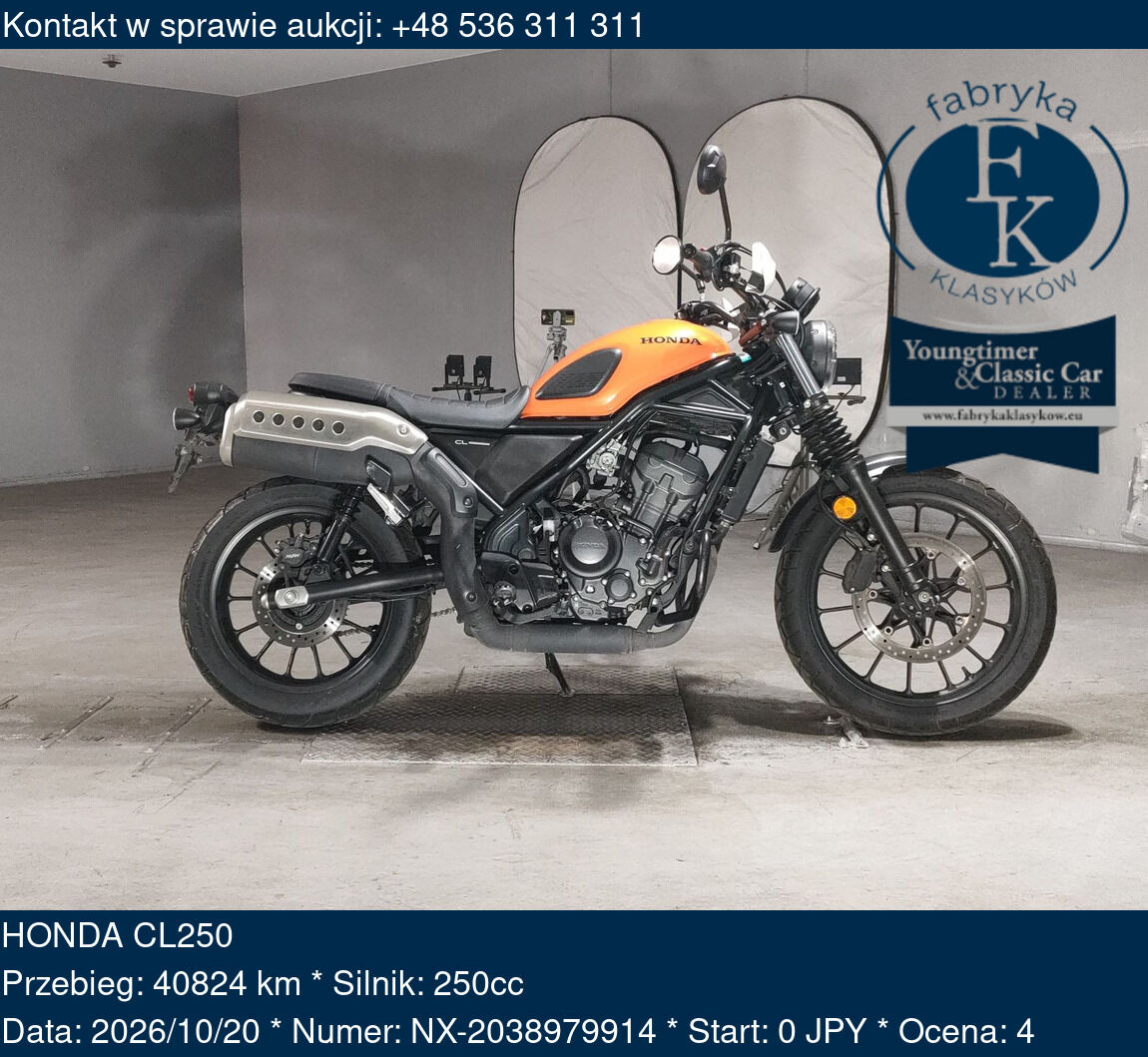 HONDA CL250 - zdjęcie 2