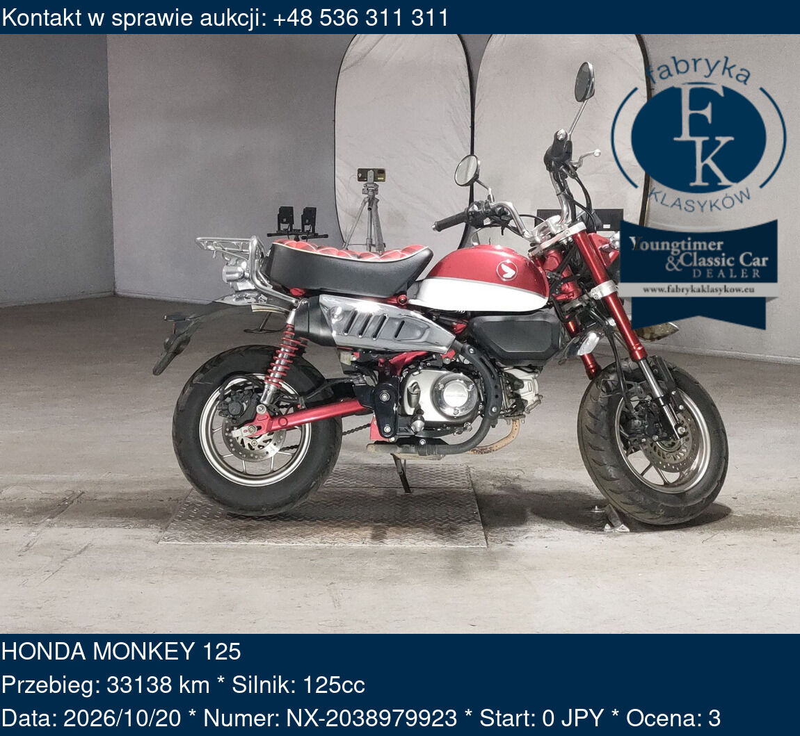 HONDA MONKEY 125  - zdjęcie 2