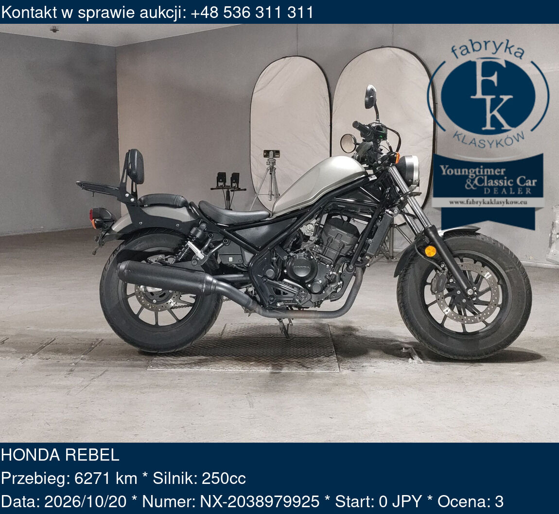 HONDA REBEL  - zdjęcie 2