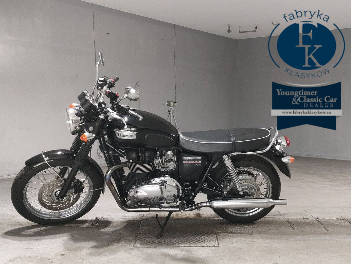 TRIUMPH T100 BONNEVILLE 2013 - zdjęcie 3