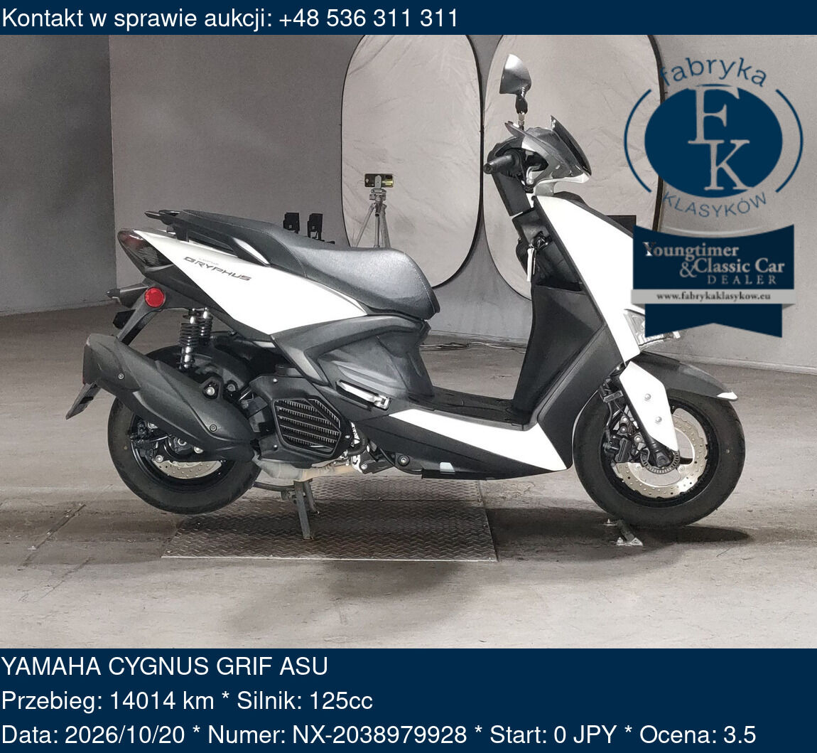 YAMAHA CYGNUS GRIF ASU  - zdjęcie 2