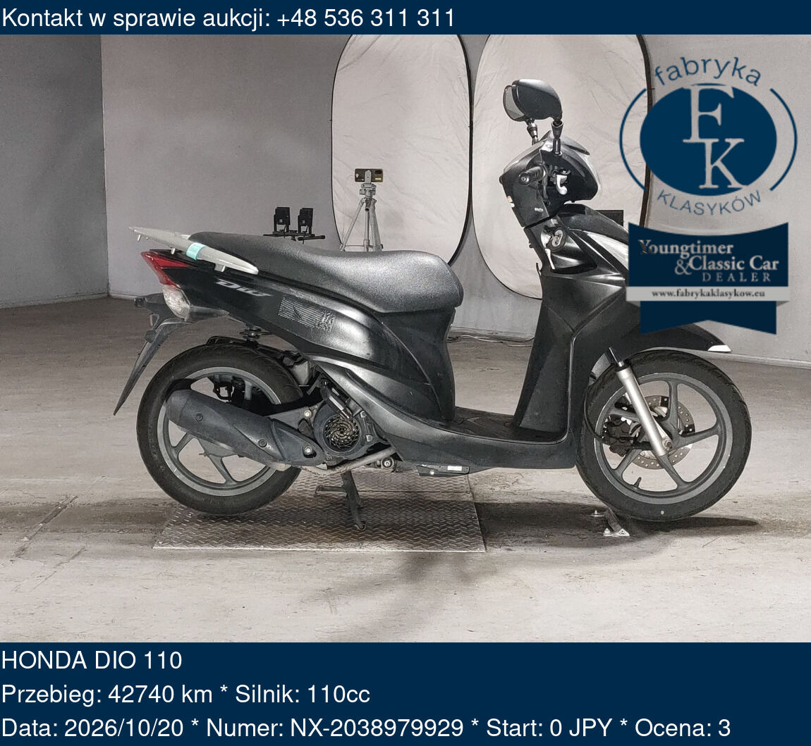 HONDA DIO 110  - zdjęcie 2