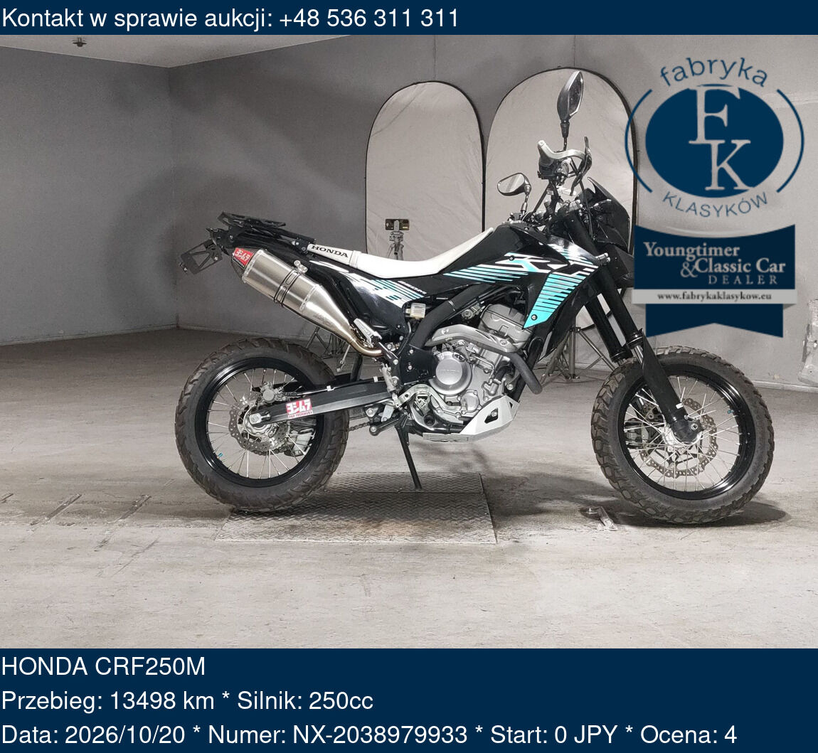 HONDA CRF250M  - zdjęcie 2
